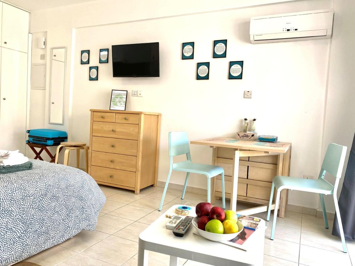 Ev Zin:Cozy, Newly Rennovated, Studio, Swimming Pool B102 Paphos ภายนอก รูปภาพ