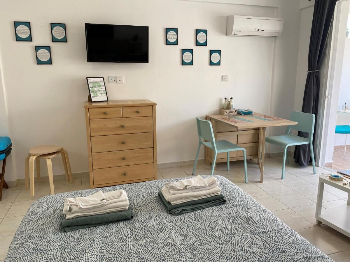 Ev Zin:Cozy, Newly Rennovated, Studio, Swimming Pool B102 Paphos ภายนอก รูปภาพ
