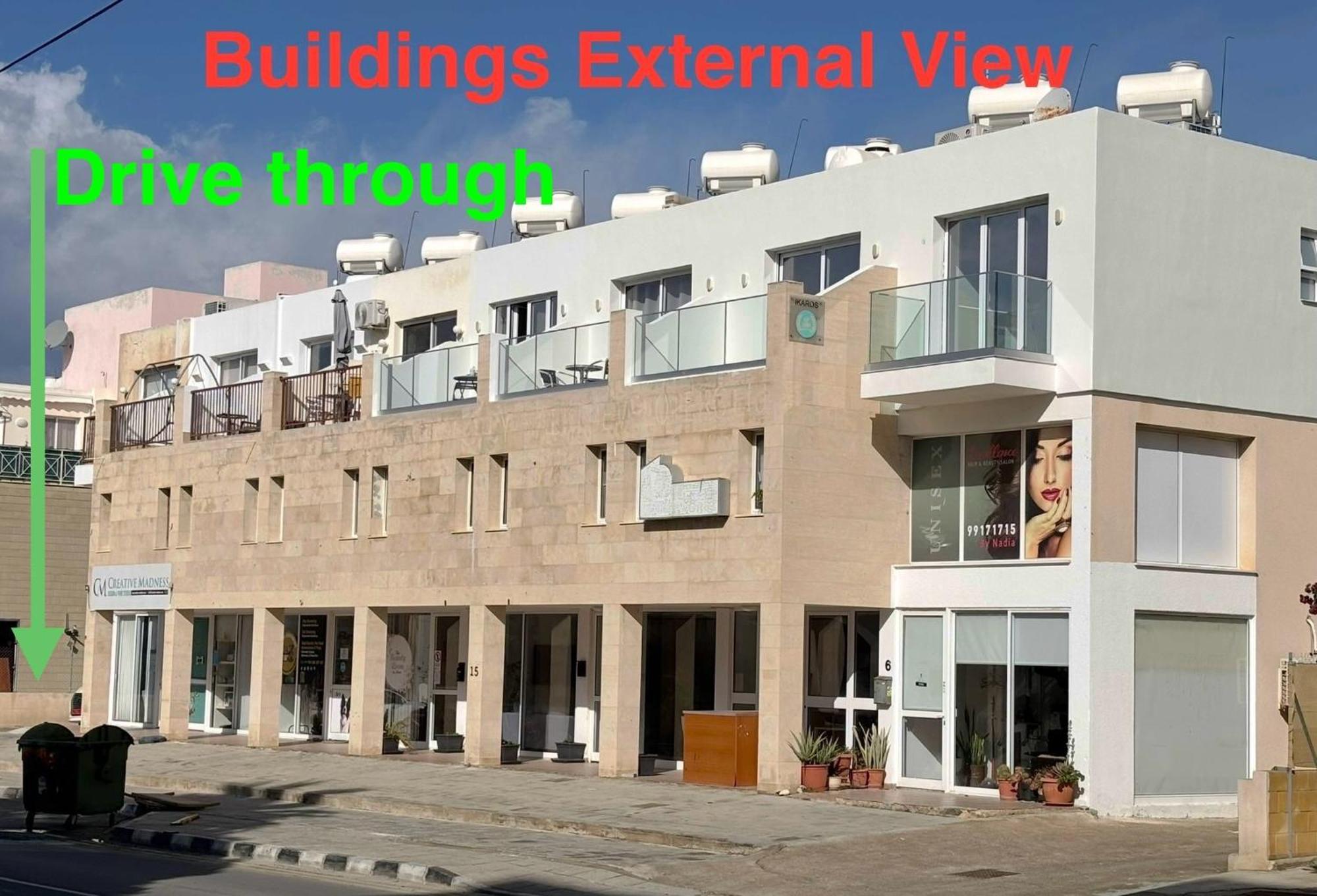 Ev Zin:Cozy, Newly Rennovated, Studio, Swimming Pool B102 Paphos ภายนอก รูปภาพ
